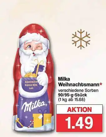 Famila Nord West Milka weihnachtsmann Angebot