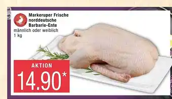 Marktkauf Markeruper frische norddeutsche barbarie-ente Angebot