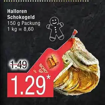 Marktkauf Halloren schokogeld Angebot