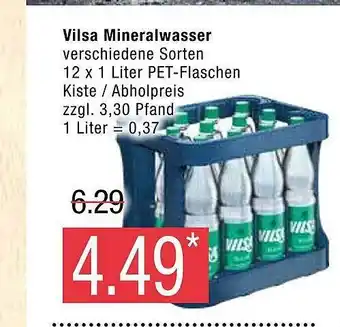 Marktkauf Vilsa mineralwasser Angebot