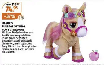 Müller Hasbro Furreal Styling Pony Cinnamon Angebot