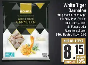 E-Center Edeka White Tiger Garnelen 540g Beutel Angebot