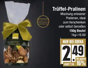 E-Center Edeka Trüffel Pralinen 150g Beutel Angebot