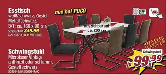 Poco Esstisch, schwingstuhl Angebot