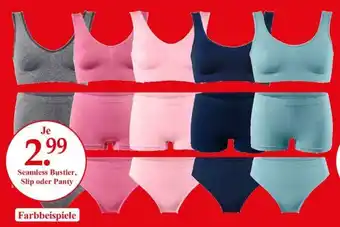 Woolworth Seamless Bustier, Slip oder Panty Angebot