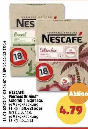 PENNY Nescafé farmers origins Angebot