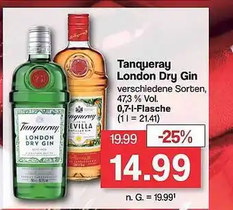 Famila Nord West Tanqueray london dry gin Angebot