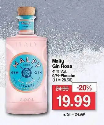 Famila Nord West Malfy gin rosa Angebot
