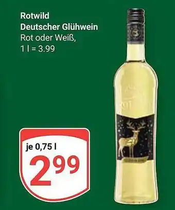 Globus Rotwild deutscher glühwein Angebot