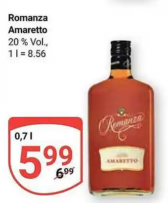 Globus Romanza amaretto Angebot