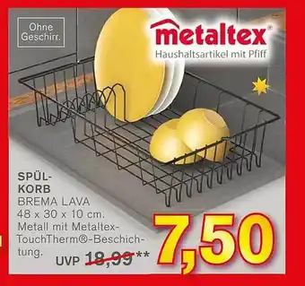KODi Spülkorb brema lava metaltex Angebot