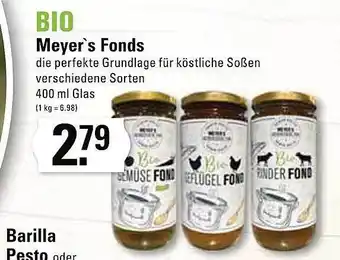 Meyer's Frischemarkt Bio meyer's fonds Angebot