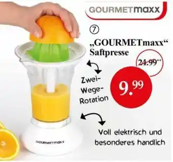 Woolworth Gourmetmaxx Saftpresse Angebot