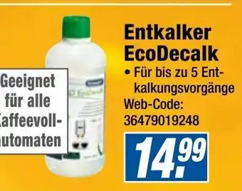 Expert Entkalker EcoDecalk Angebot