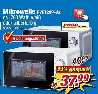 Poco Mikrowelle P70T20P-V2 Angebot