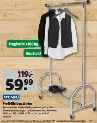 Hagebau Wenko Profi Kleiderständer Angebot