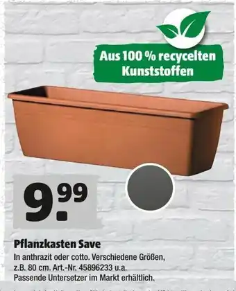 Hagebau Pflanzkasten Save Angebot