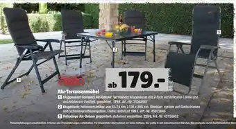 Hagebau Alu Terrassenmöbel Angebot