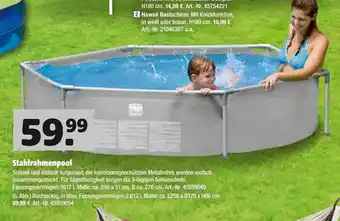 Hagebau Stahlrahmenpool Angebot