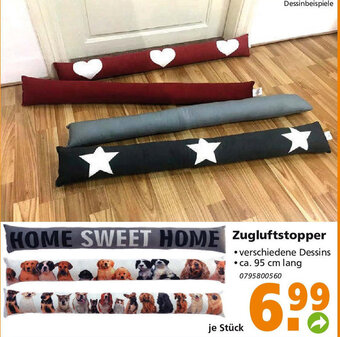 Globus Baumarkt Zugluftstopper Angebot