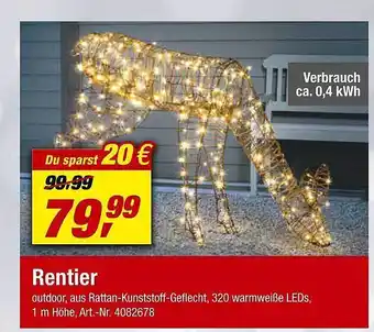 toom Baumarkt Rentier Angebot