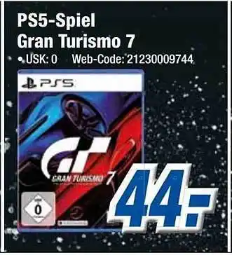 Expert Klein Ps5-spiel gran turismo 7 Angebot