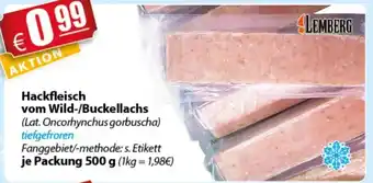 LEDO Hackfleisch vom Wild/Buckellachs 500 g Angebot