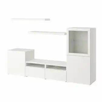 IKEA Bestå / lack tv-möbel, kombination weiß Angebot