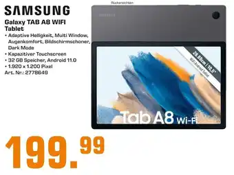 Saturn Samsung Galaxy Tab A8 WiFi Tablet Angebot