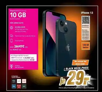 Expert Apple iphone 13 magentamobil s young Angebot