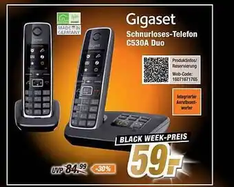 Expert Gigaset schnurloses-telefon c530a duo Angebot