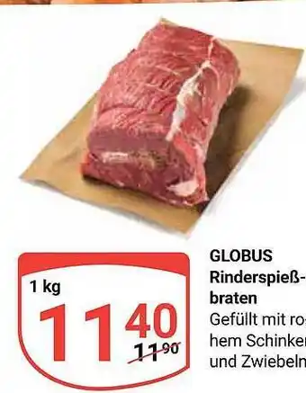 Globus Globus rinderspießbraten Angebot