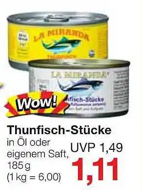 Jawoll Thunfisch-stücke Angebot