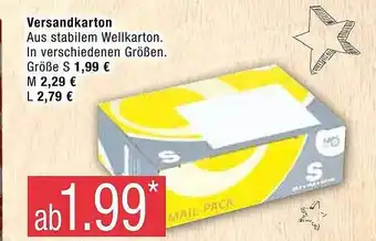 Marktkauf Versandkarton Angebot