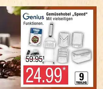 Marktkauf Genius gemüsehobel „speed“ Angebot