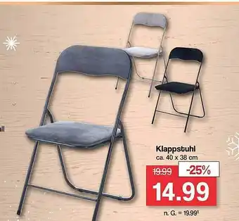 Famila Nord West Klappstuhl Angebot