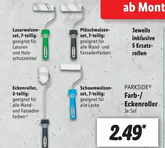 Lidl Parkside Farb-/Eckenroller Angebot