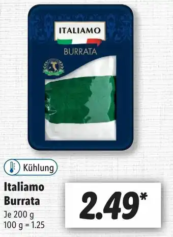 Lidl Italiamo Burrata 200g Angebot