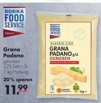 Handelshof Edeka Food Service Grana Padano 1kg Angebot