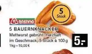 Edeka Zurheide Rasting 5 bauernknacker Angebot