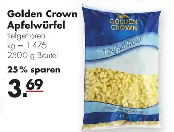 Handelshof Golden Crown Apfelwürfel 2500g Beutel Angebot