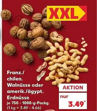 Kaufland Walnüsse oder erdnüsse Angebot