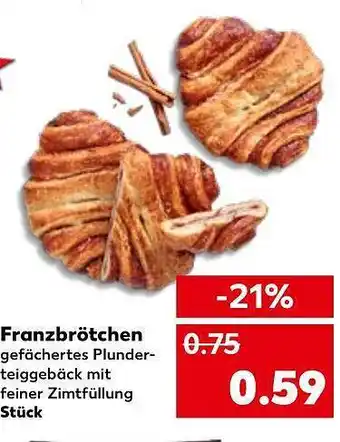 Kaufland Franzbrötchen Angebot