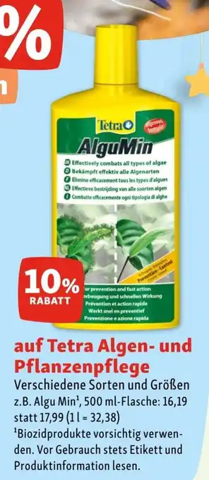 Fressnapf Tetra Algen- u. Pflanzenpflege Angebot