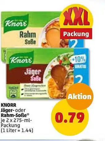 PENNY Knorr jäger- oder rahm-soße Angebot