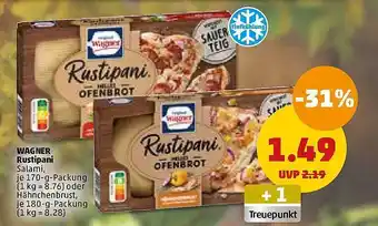 PENNY Wagner rustipani salami Angebot