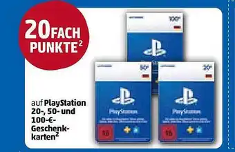 PENNY Playstation 20-, 50- und 100-€-geschenkkarten Angebot