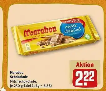 REWE Marabou schokolade Angebot