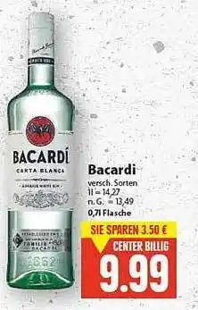 E-Center Bacardi Angebot