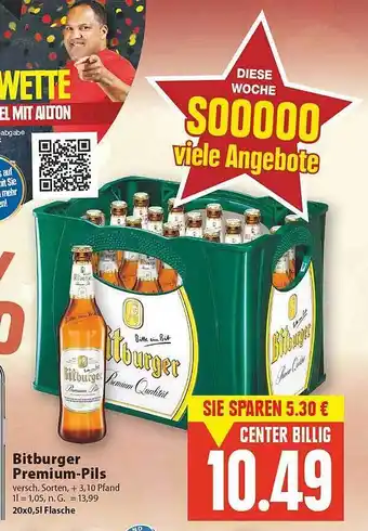 E-Center Bitburger premium-pils Angebot